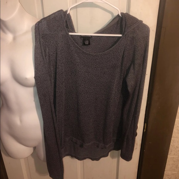 Vintage nineties lightweight sweater with hood - Picture 1 of 4